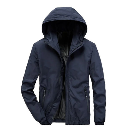 Veste de streetwear capuche zippée