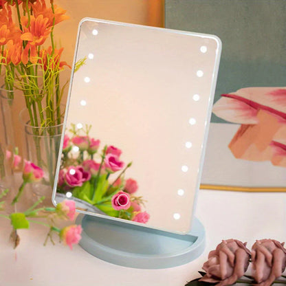 Miroir LED Lumineux avec Éclairage Régulable pour Maquillage Professionnel