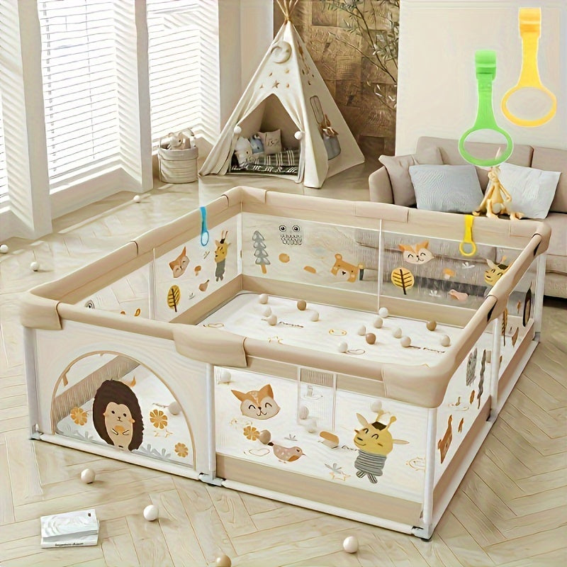 Matelas de jeu bébé avec protection douce