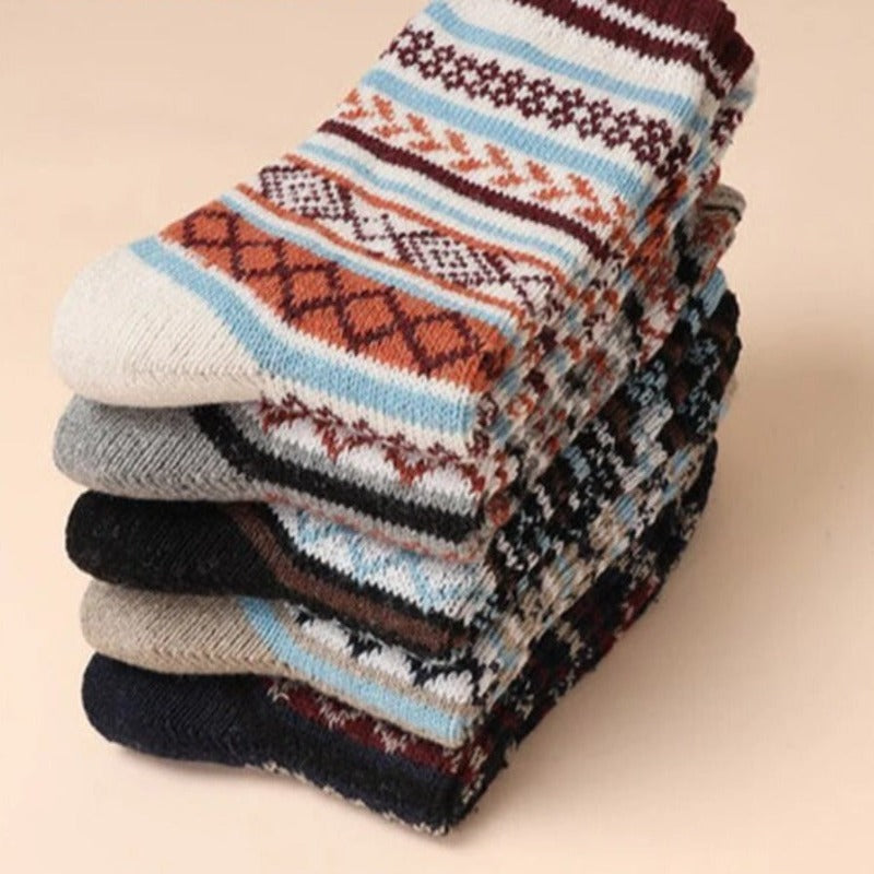 Chaussettes Hiver Douillettes Chauffantes