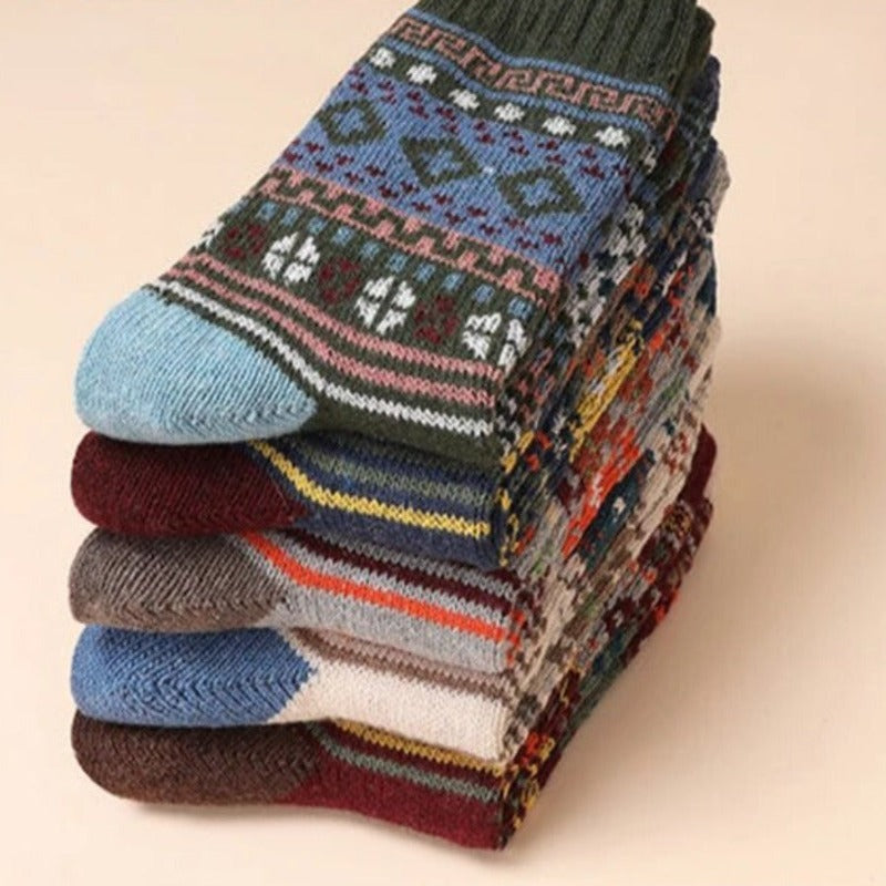 Chaussettes Hiver Douillettes Chauffantes
