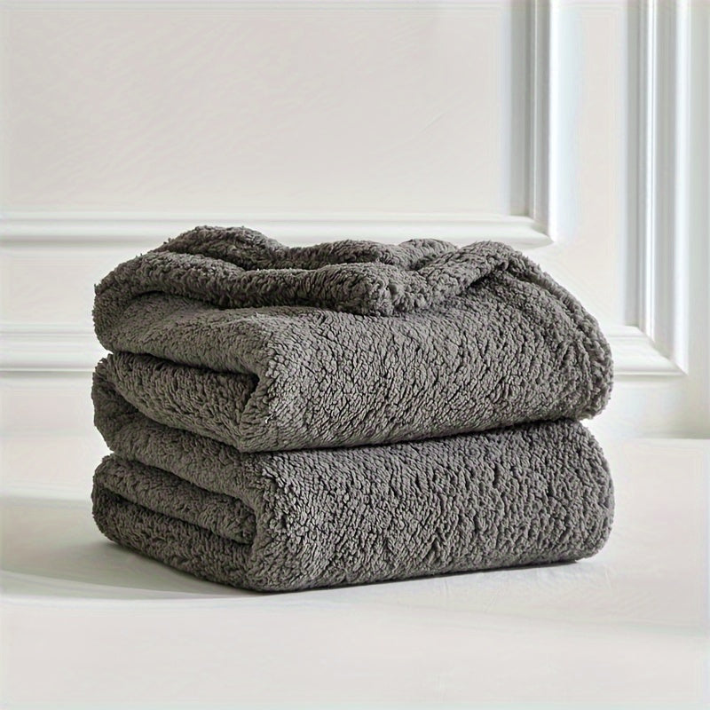 Couverture Peluche Douce Réversible