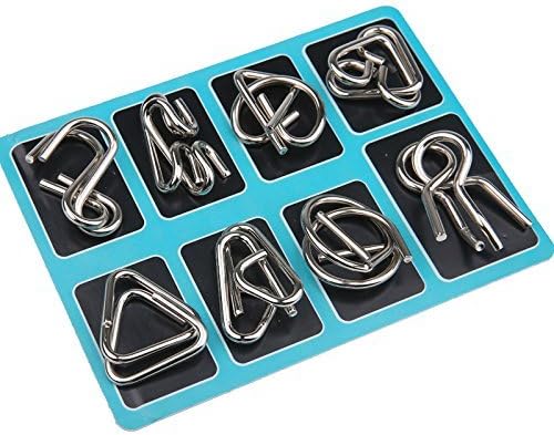 Jeu de Puzzles Métallique Défi Cérébral
