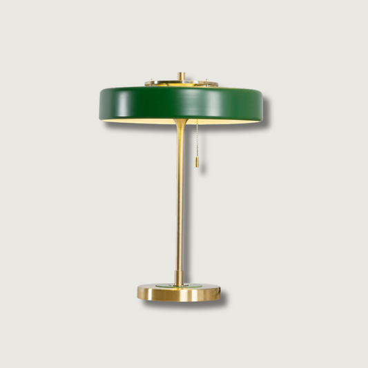Lampe de Bureau en Verre et Chrome | Décoration Intérieure Moderne et Raffinée - Foivo