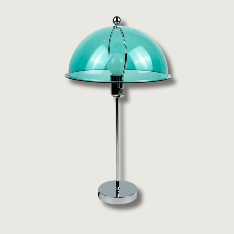 Lampe de Bureau Moderne Argentée - Foivo