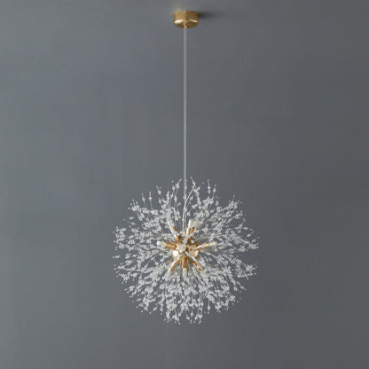 Luminaire Suspendu Cristal Élégant
