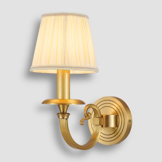 Lampe Murale Chic en Doré - Foivo