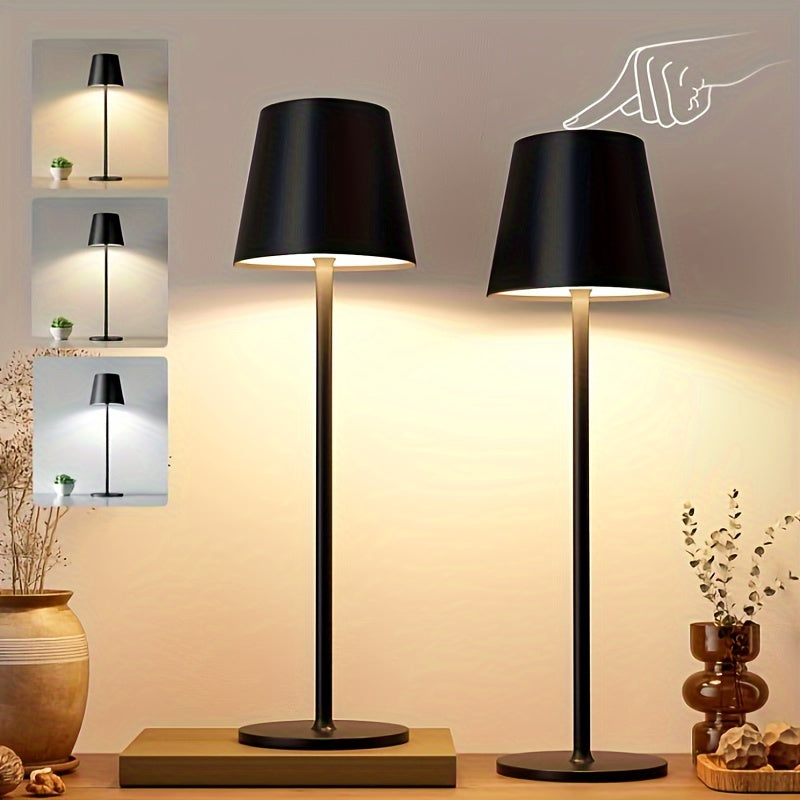 Lampe de table portable LED tactile - BlxckFR