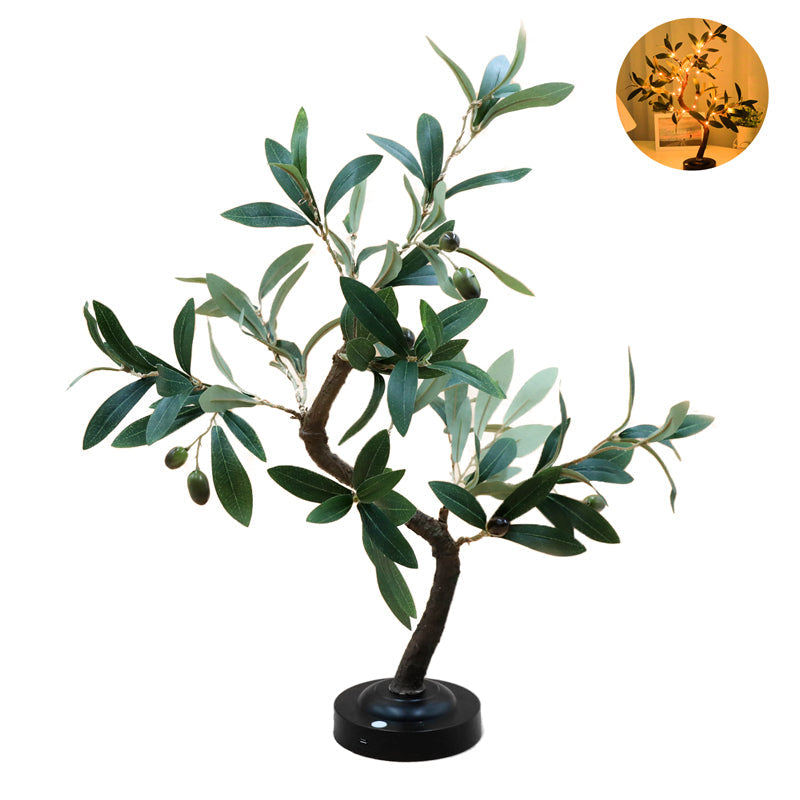 Lampe LED Branchée Déco Bois pour Intérieur - Foivo