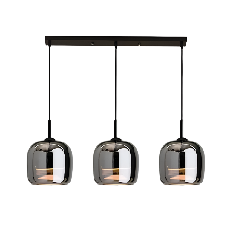 Lampe Suspendue Moderne Noir Élégant LED