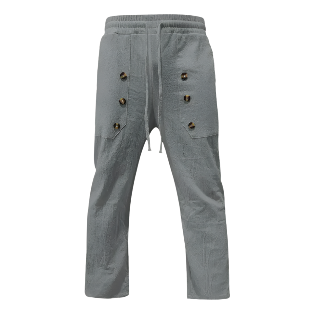 Pantalon Décontracté Élastique pour Homme