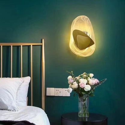 Lampe Murale LED Design Élégant en Verre - Foivo