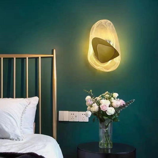 Lampe Murale LED Design Élégant en Verre - Foivo