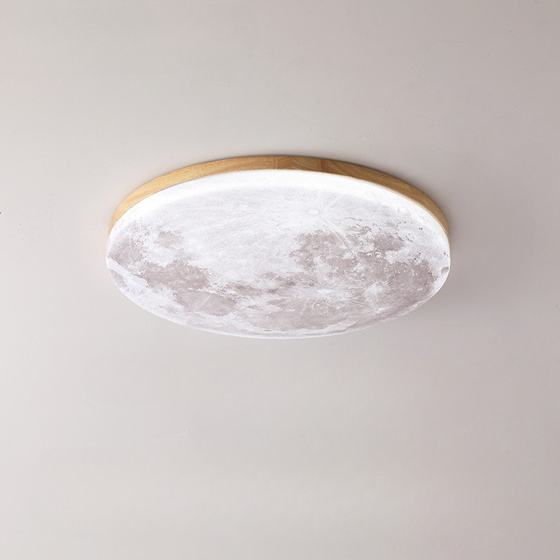 Lampe Plafond en Bois Chic et Élégante