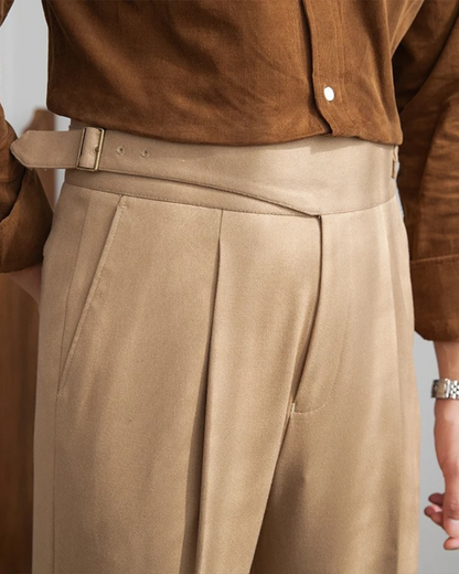 Pantalon Tailleur Élégant Homme