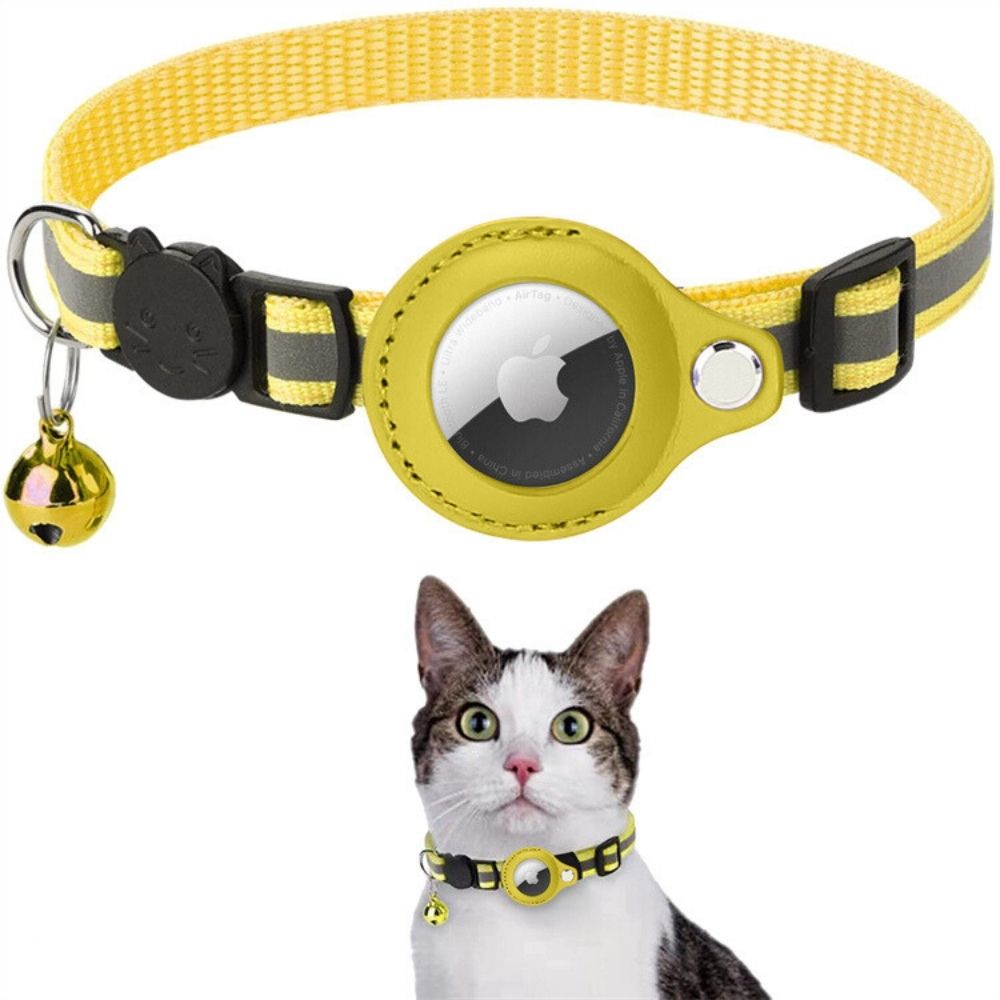 Collier GPS Chat Secure | Réfléchissant et Libération Rapide