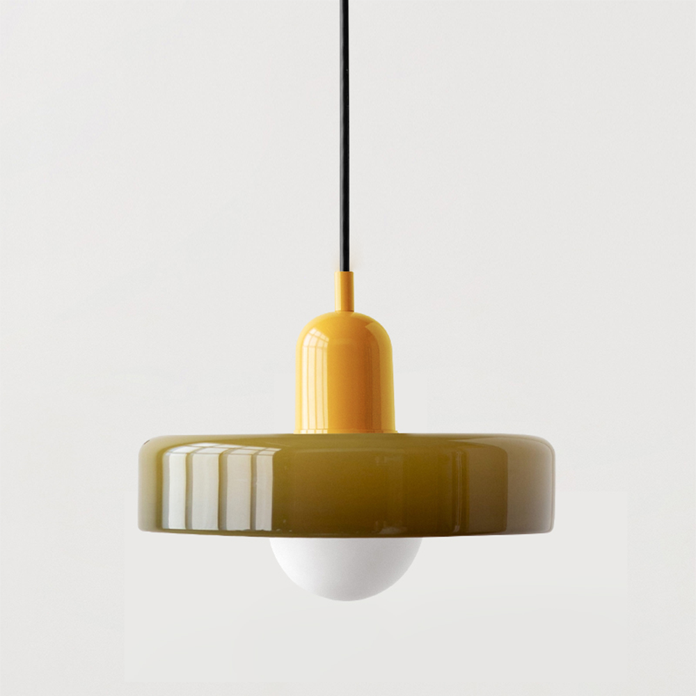 Lampe Suspendue Verre Élégante Design Contemporain