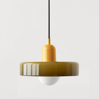 Lampe Suspendue Verre Élégante Design Contemporain