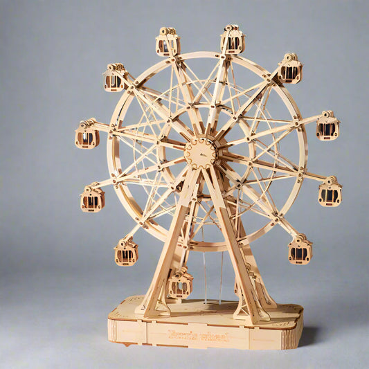 Jeu de Construction Grande Roue Bois 3D - BlxckFR
