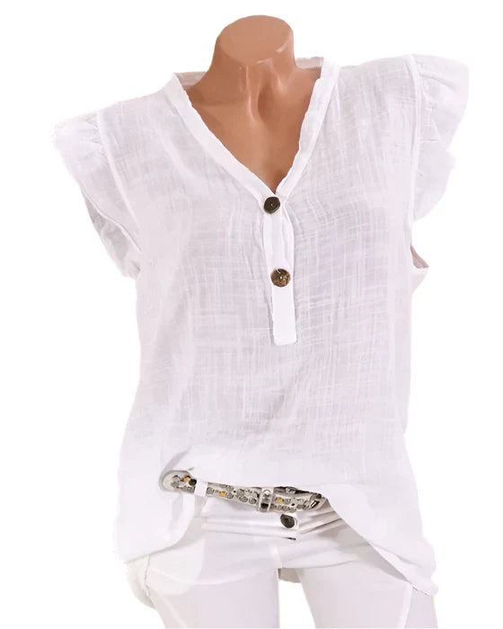 Blouse Élégante Femme Décolleté Profond