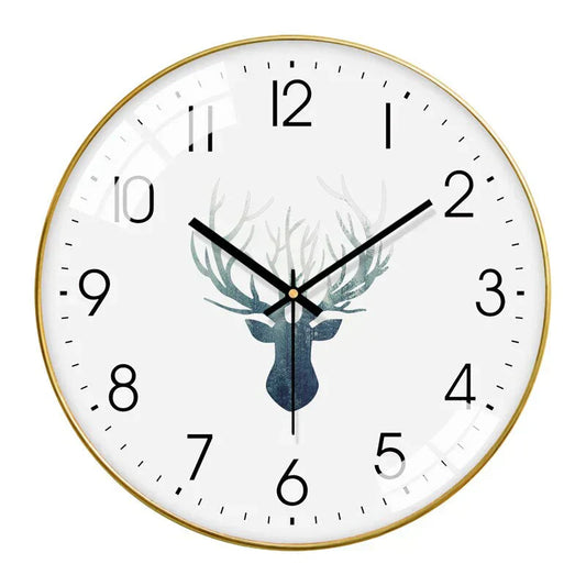 Montre Décorative Discrète - Cadran Moderne Élégant pour Intérieur Design - BlxckFR