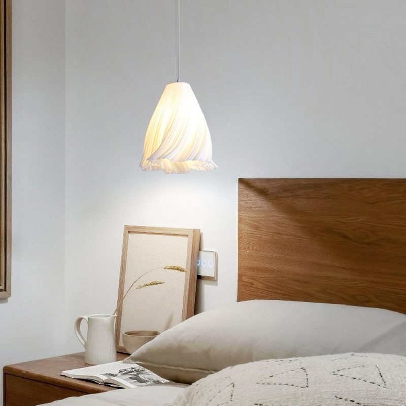 Lampe Suspendue Plissée Chic