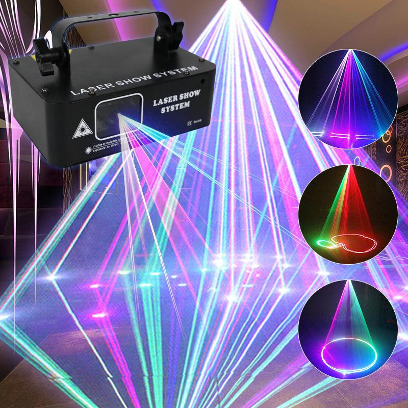 Lumière Laser RGB Linéaire Élégante - BlxckFR