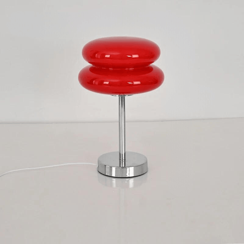 Lampe de Bureau en Verre Transparent Moderne