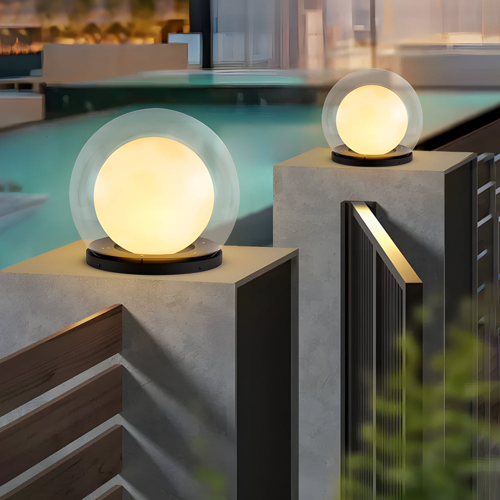 Lampe Solaire Élégante pour Jardin | Résistante et Décorative
