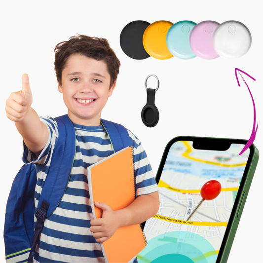 Traceur GPS Enfant Sécurisé - Localisez votre enfant partout - blxckfr