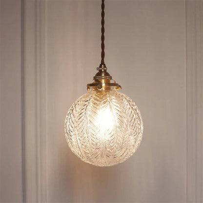 Luminaire Suspendu en Verre Transparent - BlxckFR