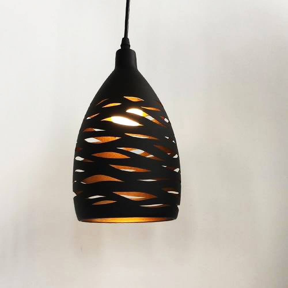 Lampe Suspendue Rétro en Métal, Style Industriel Chic