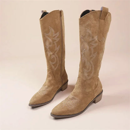 Bottes Cuir Féminines Élégantes