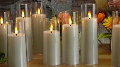 Bougies LED Sûres et Chaudes pour Ambiance Cozy