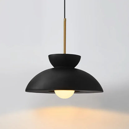 Lampe Suspendue Élégante en Métal et Verre