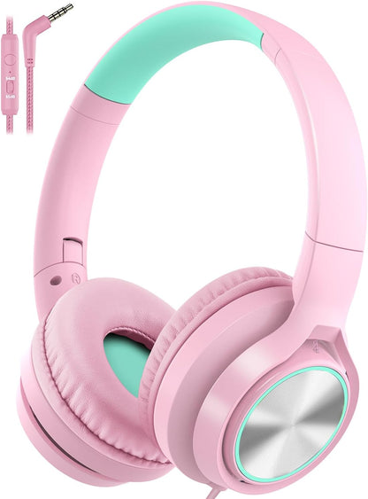 Casque Enfant Réglable Pliable Sécurité Son