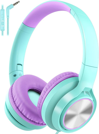 Casque Enfant Réglable Pliable Sécurité Son