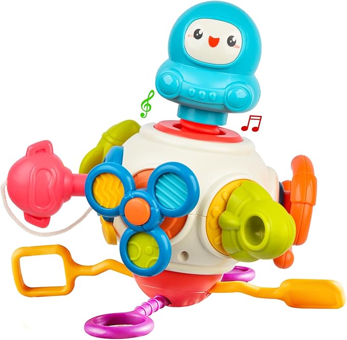 Balle d'Apprentissage en Cuir pour Bébés