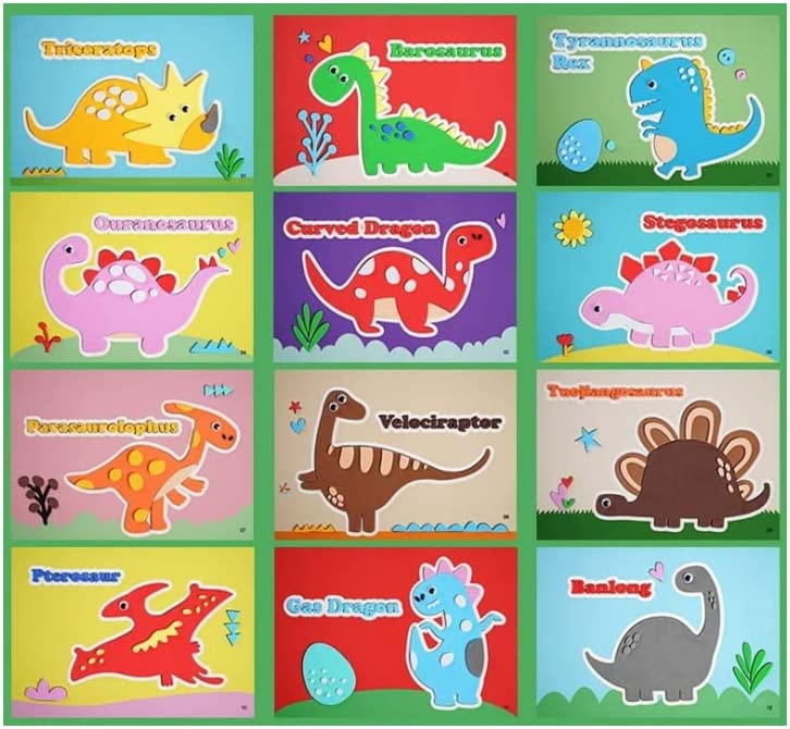 Autocollants 3D Animaux Amusants