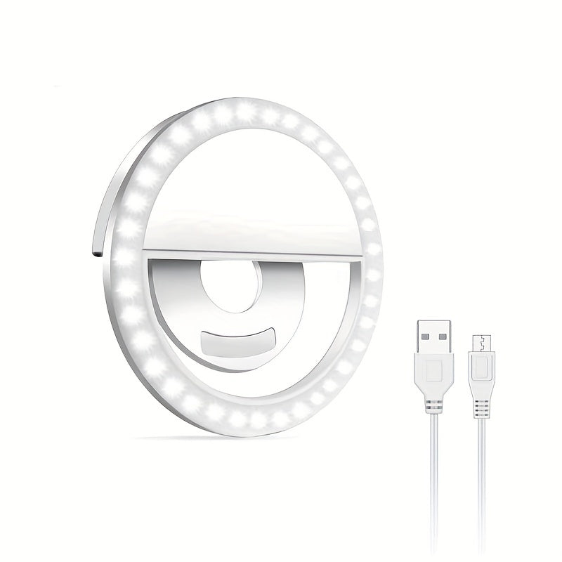 Lampe LED Rond Lumineux pour Selfie - Foivo