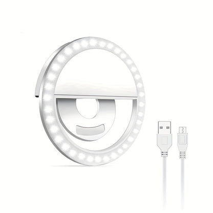 Lampe LED Rond Lumineux pour Selfie - Foivo