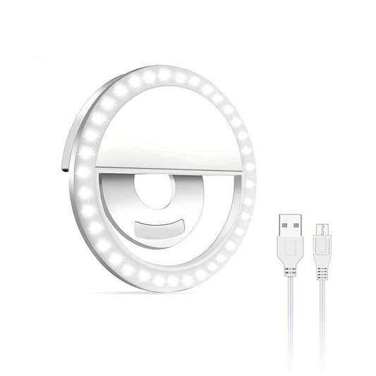 Lampe LED Rond Lumineux pour Selfie - Foivo