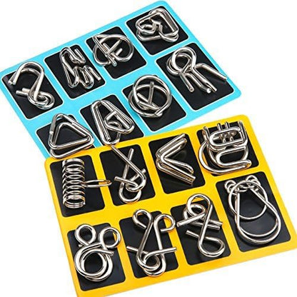 Jeu de Puzzles Métallique Défi Cérébral - BlxckFR