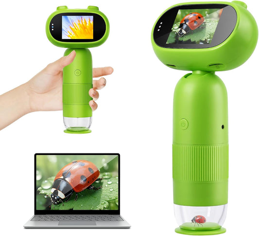 Microscope Numérique Enfant Portable Vue Détaillée - BlxckFR