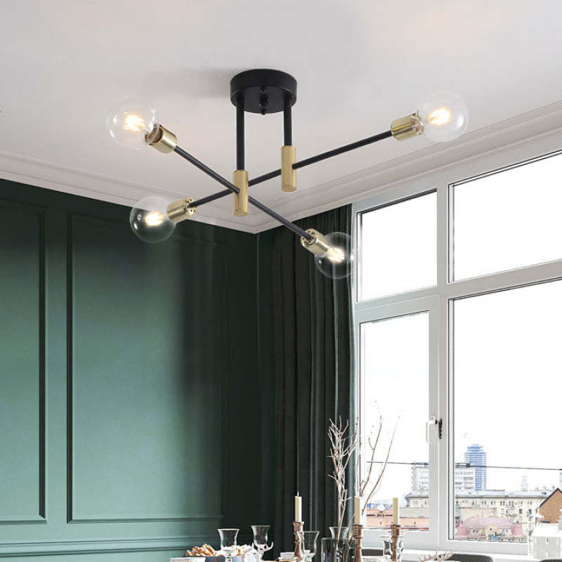 Luminaire Suspendu Métal Élégant LED