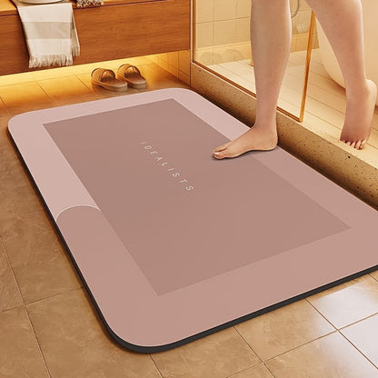 Tapis de bain Doux et Séchant Vite