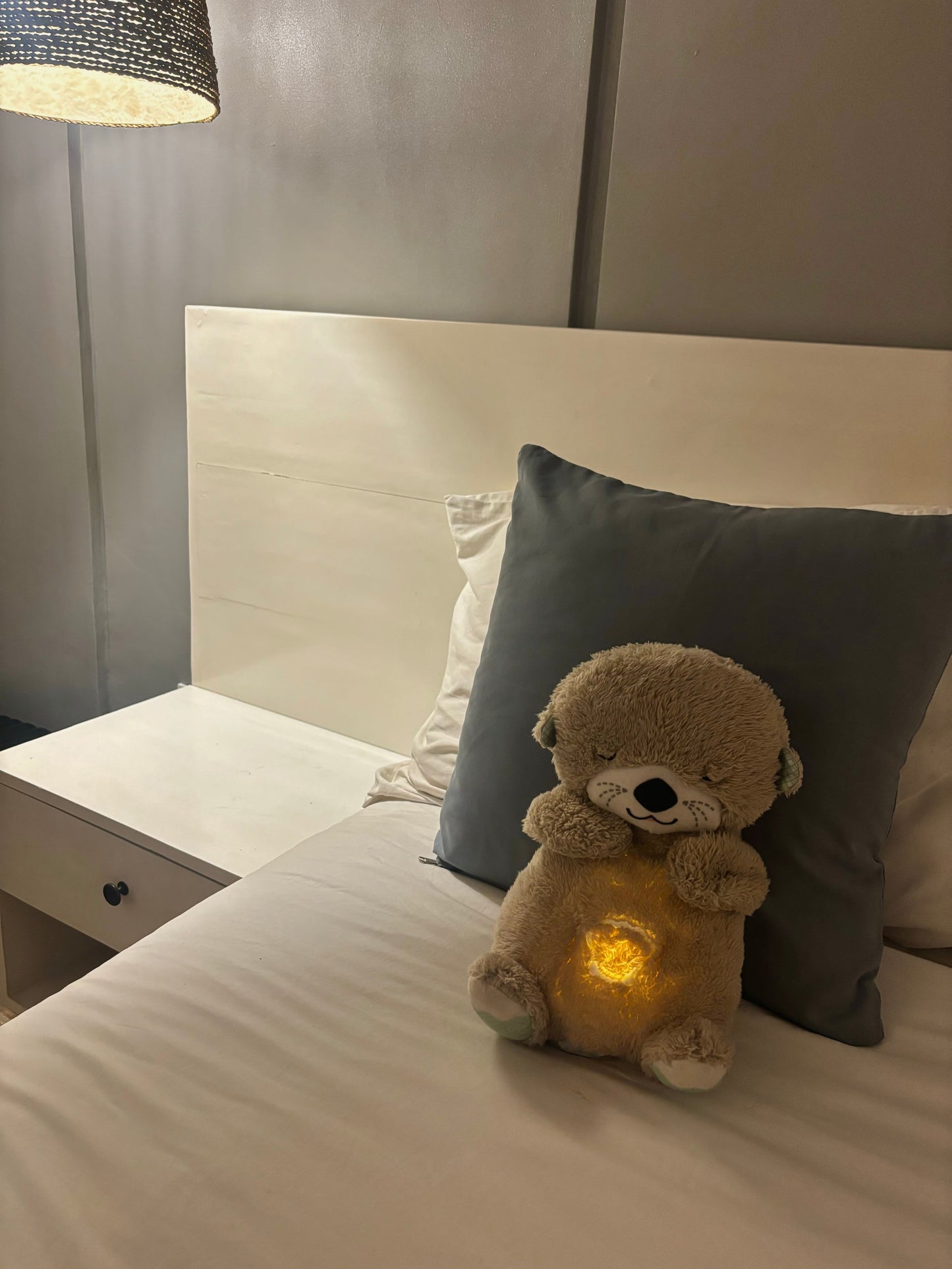 Peluche Rassurante pour Enfants - Ourson Douillet avec Musique Calmante