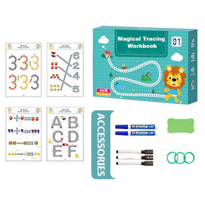 Cahier d'Apprentissage Lectures et Écritures pour Enfants - BlxckFR