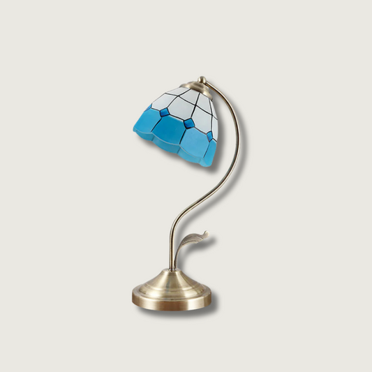Lampe de Table Décorative en Verre avec Finition Luxe - Foivo