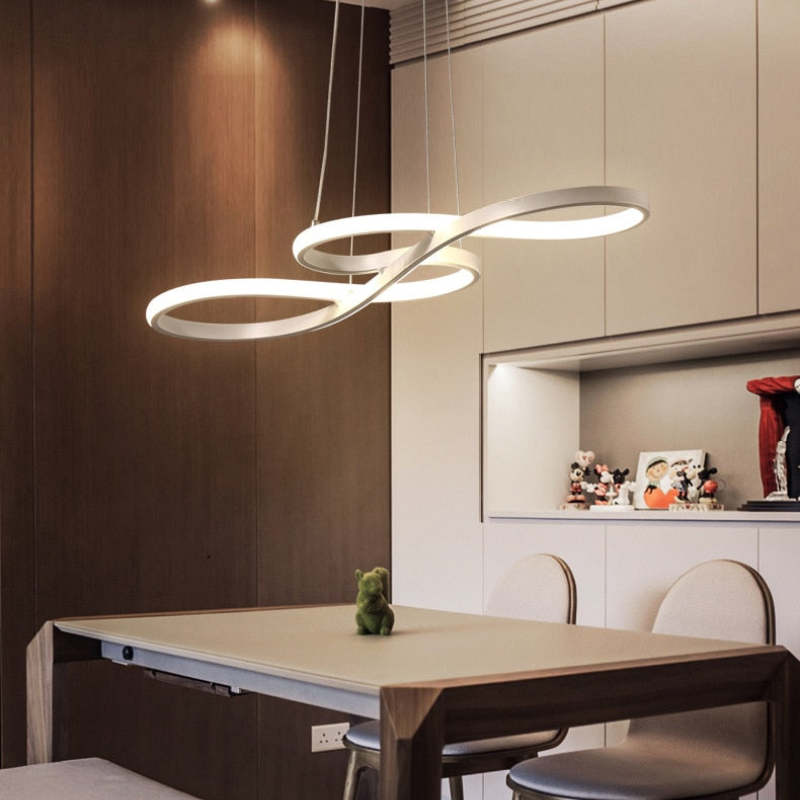Lampe Suspendue Élégante Musique – LED avec Cadre Métal Chic